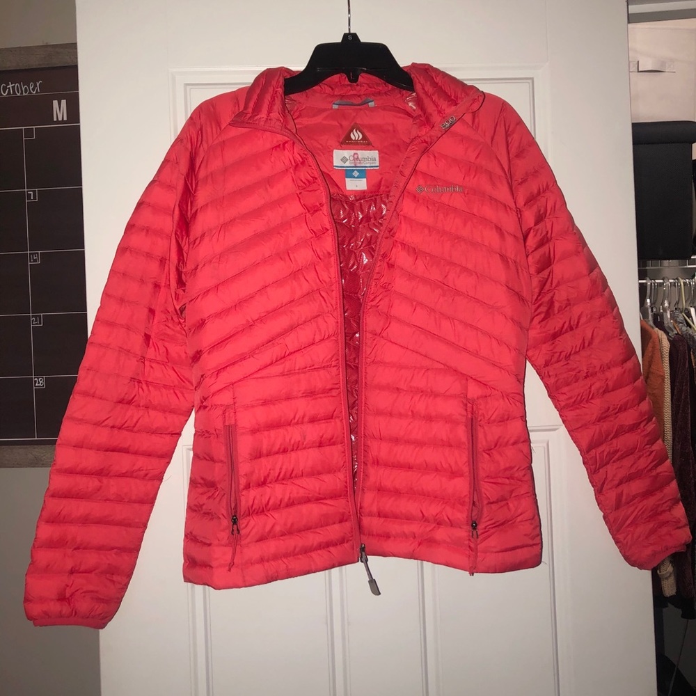 Columbia omniheat down jacket
